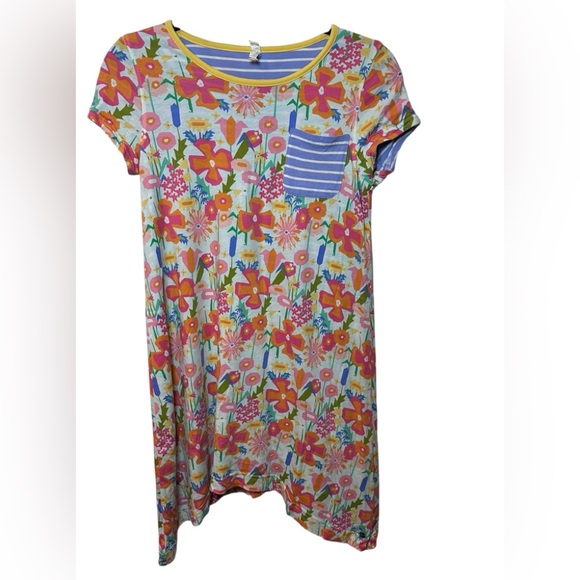 Matilda Jane Reversible Dress Beyond the Gate Size 14 Adventure Begins EUC - Picture 1 of 5